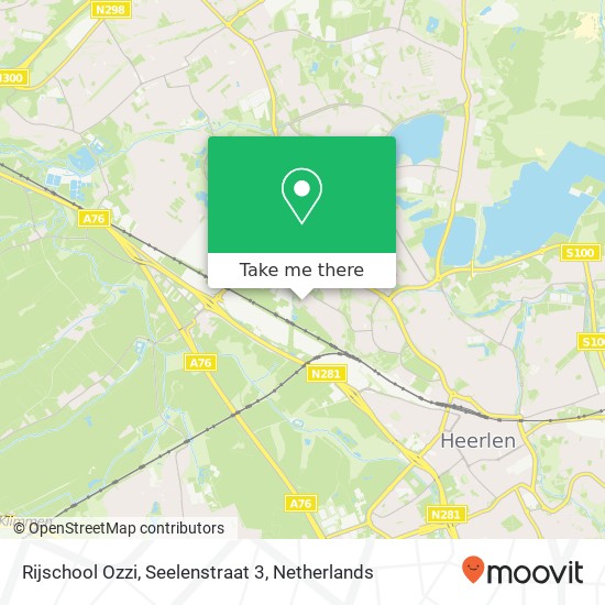 Rijschool Ozzi, Seelenstraat 3 map