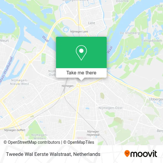Tweede Wal Eerste Walstraat map