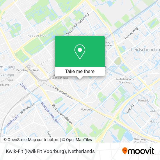 Kwik-Fit (KwikFit Voorburg) Karte