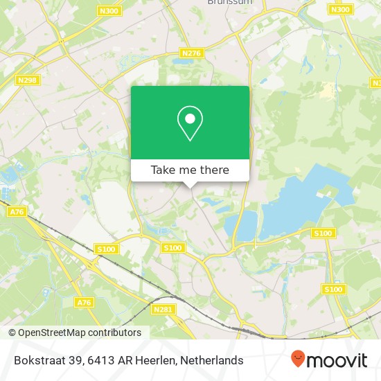 Bokstraat 39, 6413 AR Heerlen map