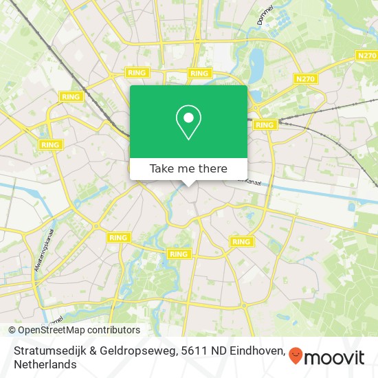 Stratumsedijk & Geldropseweg, 5611 ND Eindhoven map