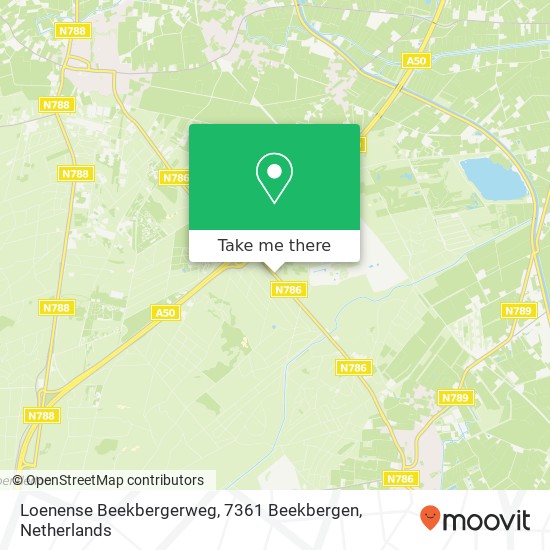 Loenense Beekbergerweg, 7361 Beekbergen map