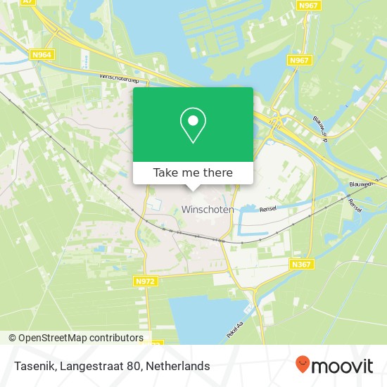 Tasenik, Langestraat 80 map