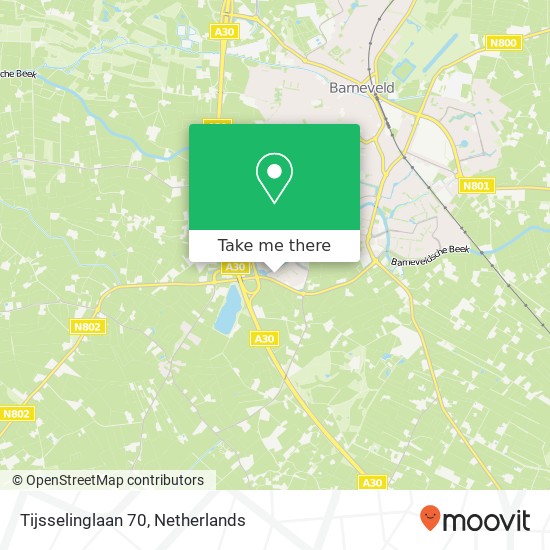 Tijsselinglaan 70 map