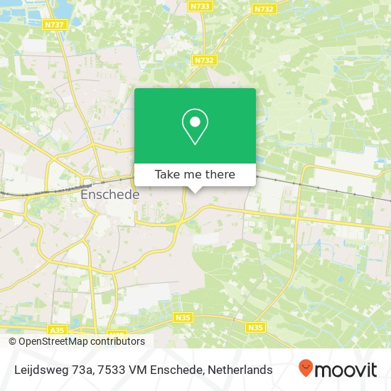 Leijdsweg 73a, 7533 VM Enschede map