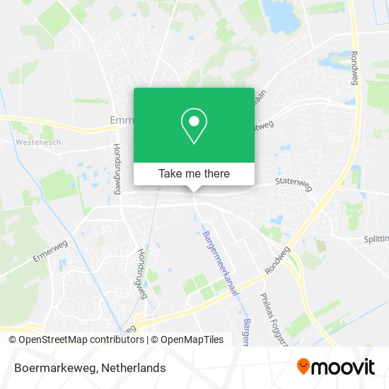 Boermarkeweg map