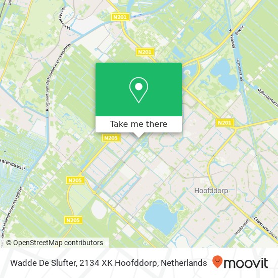 Wadde De Slufter, 2134 XK Hoofddorp map