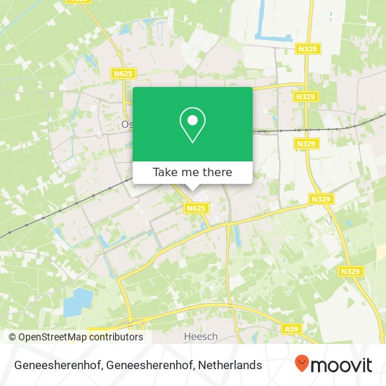 Geneesherenhof, Geneesherenhof map