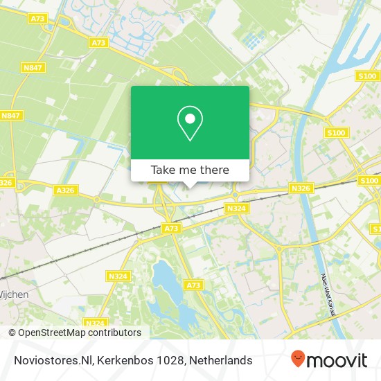 Noviostores.Nl, Kerkenbos 1028 Karte