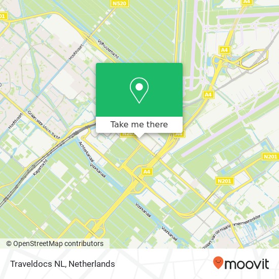 Traveldocs NL map