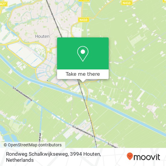 Rondweg Schalkwijkseweg, 3994 Houten map