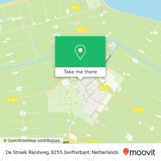 De Streek Randweg, 8255 Swifterbant map