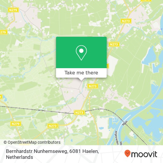 Bernhardstr Nunhemseweg, 6081 Haelen map