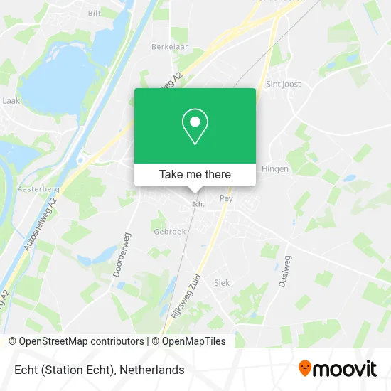 Echt (Station Echt) map