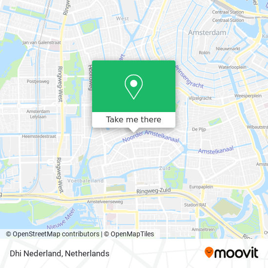 Dhi Nederland map