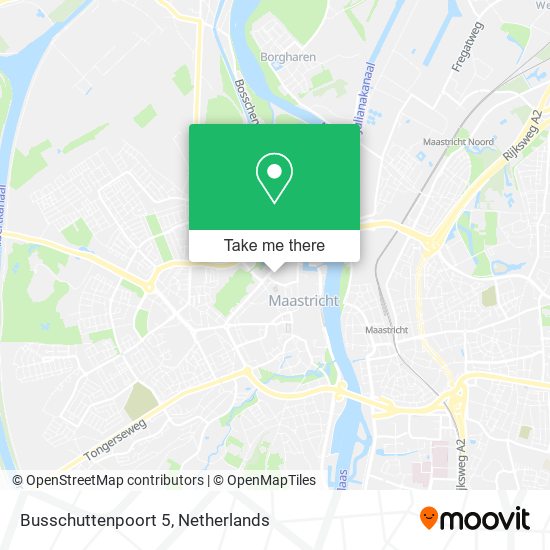 Busschuttenpoort 5 map