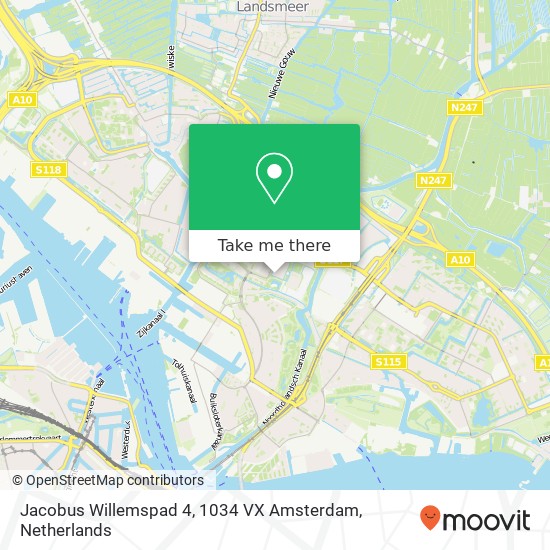 Jacobus Willemspad 4, 1034 VX Amsterdam map