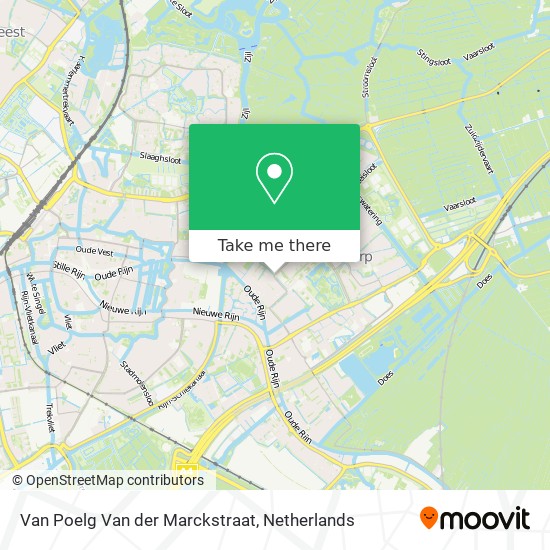 Van Poelg Van der Marckstraat map