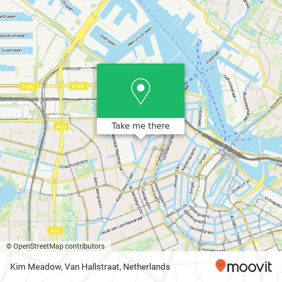 Kim Meadow, Van Hallstraat map