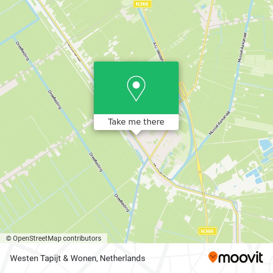 Westen Tapijt & Wonen map