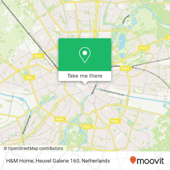 H&M Home, Heuvel Galerie 160 map