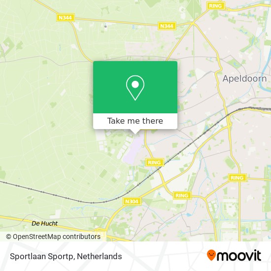 Sportlaan Sportp map