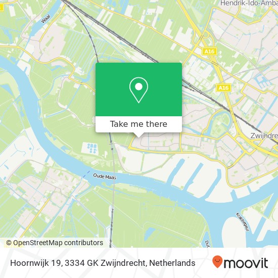 Hoornwijk 19, 3334 GK Zwijndrecht map