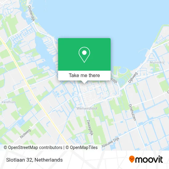 Slotlaan 32 map