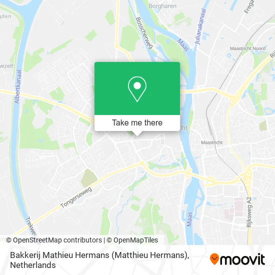 Bakkerij Mathieu Hermans (Matthieu Hermans) Karte