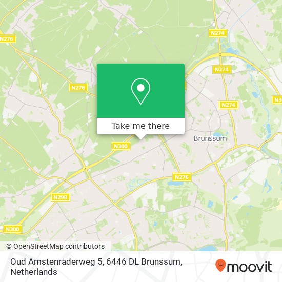 Oud Amstenraderweg 5, 6446 DL Brunssum map