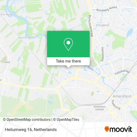 Heliumweg 16 map