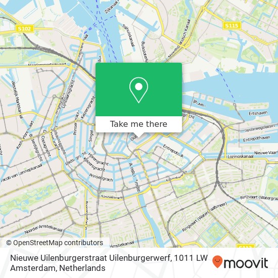 Nieuwe Uilenburgerstraat Uilenburgerwerf, 1011 LW Amsterdam map