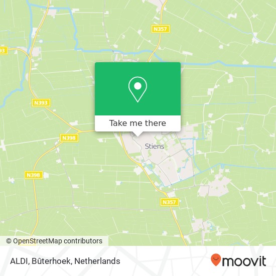 ALDI, Bûterhoek map