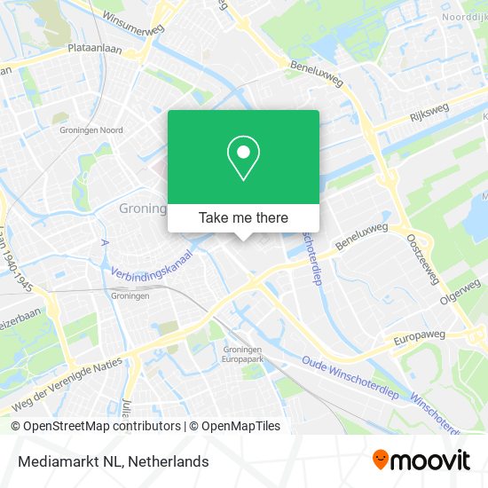 Mediamarkt NL map