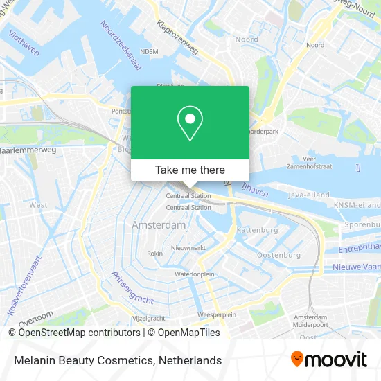 Melanin Beauty Cosmetics map