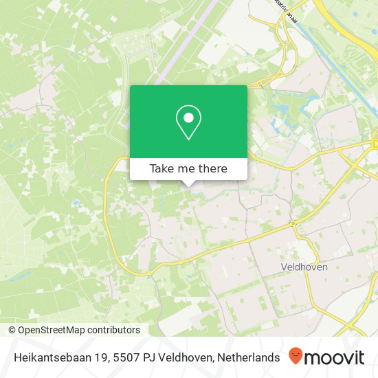 Heikantsebaan 19, 5507 PJ Veldhoven Karte