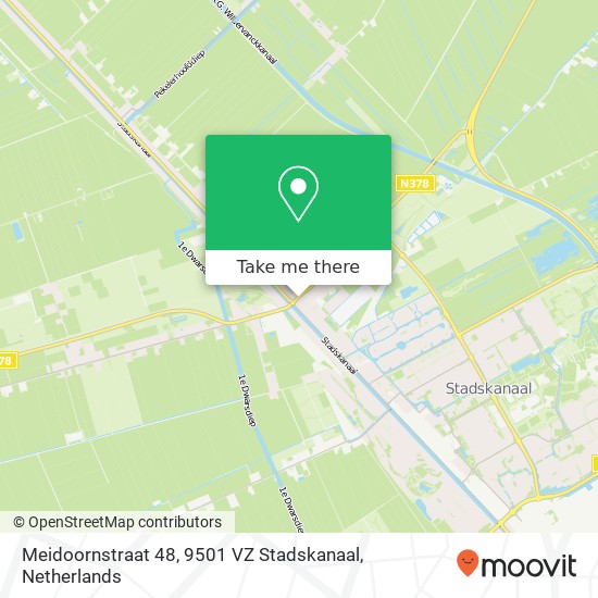 Meidoornstraat 48, 9501 VZ Stadskanaal map