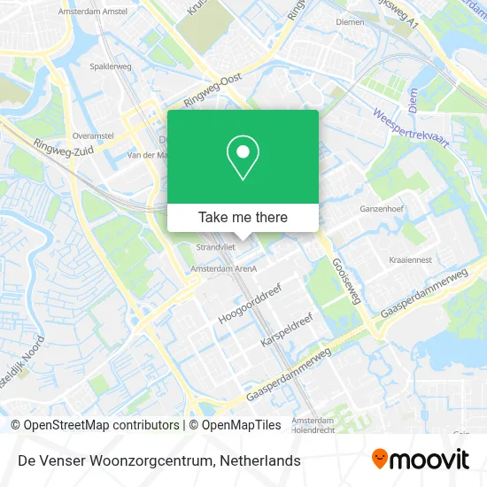 De Venser Woonzorgcentrum map