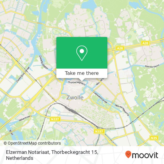 Elzerman Notariaat, Thorbeckegracht 15 map