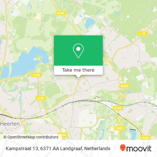 Kampstraat 13, 6371 AA Landgraaf map