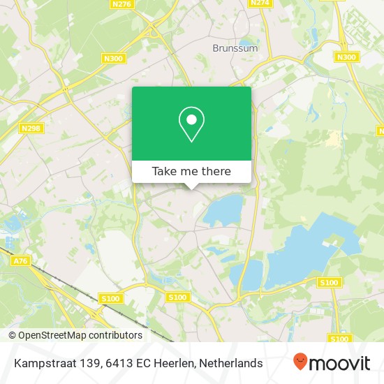 Kampstraat 139, 6413 EC Heerlen map
