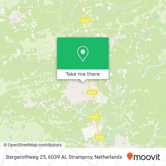 Bergerothweg 25, 6039 AL Stramproy map