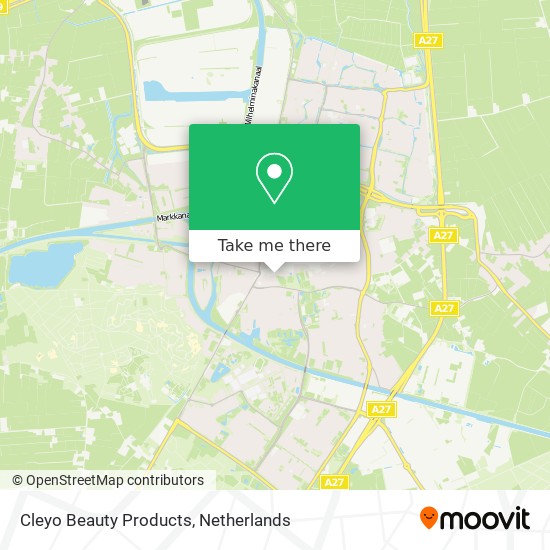 Cleyo Beauty Products map