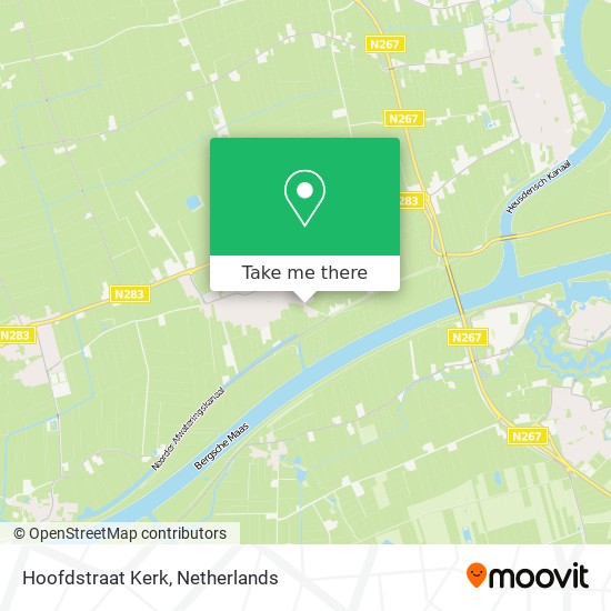 Hoofdstraat Kerk map