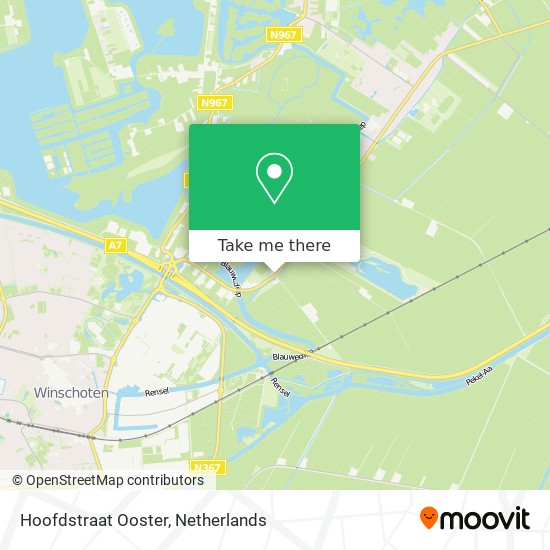 Hoofdstraat Ooster map