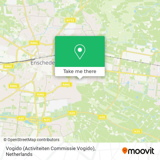 Vogido (Activiteiten Commissie Vogido) Karte