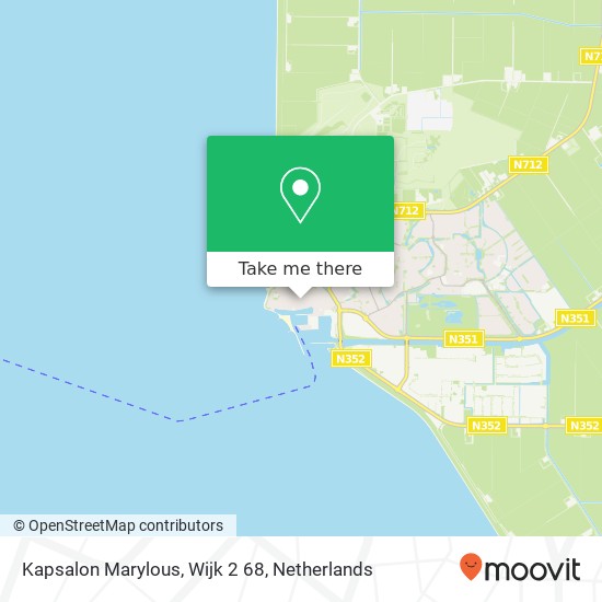 Kapsalon Marylous, Wijk 2 68 map