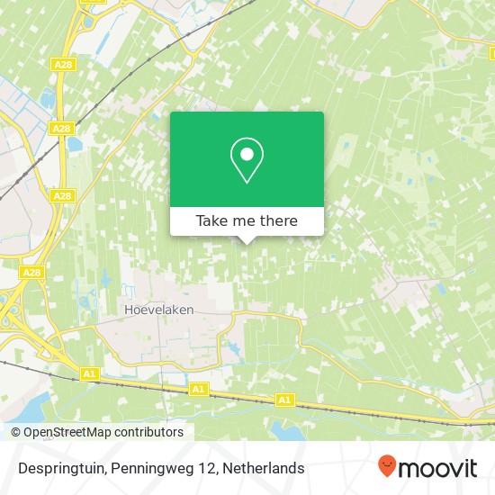 Despringtuin, Penningweg 12 map