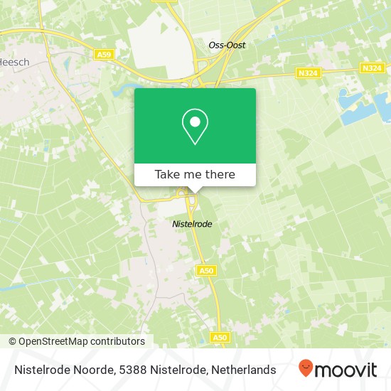 Nistelrode Noorde, 5388 Nistelrode map