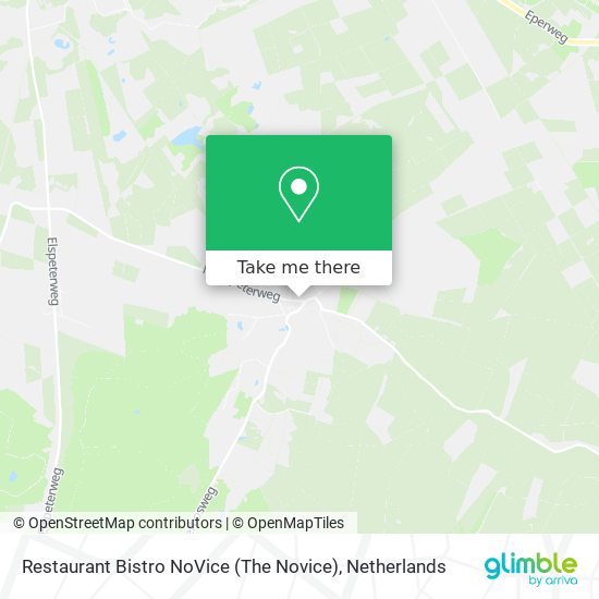 Restaurant Bistro NoVice (The Novice) map